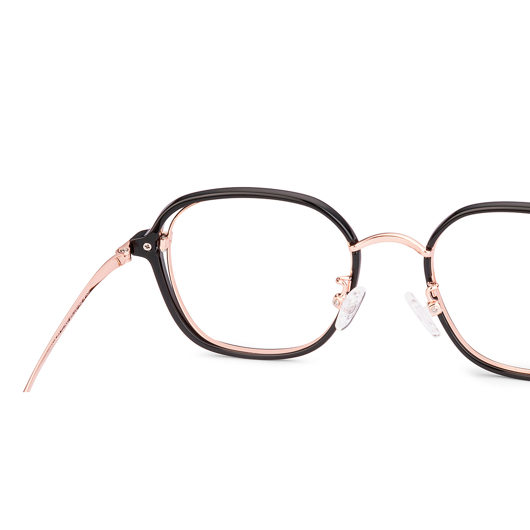 Lenskart Black Full Rim Geometric right side