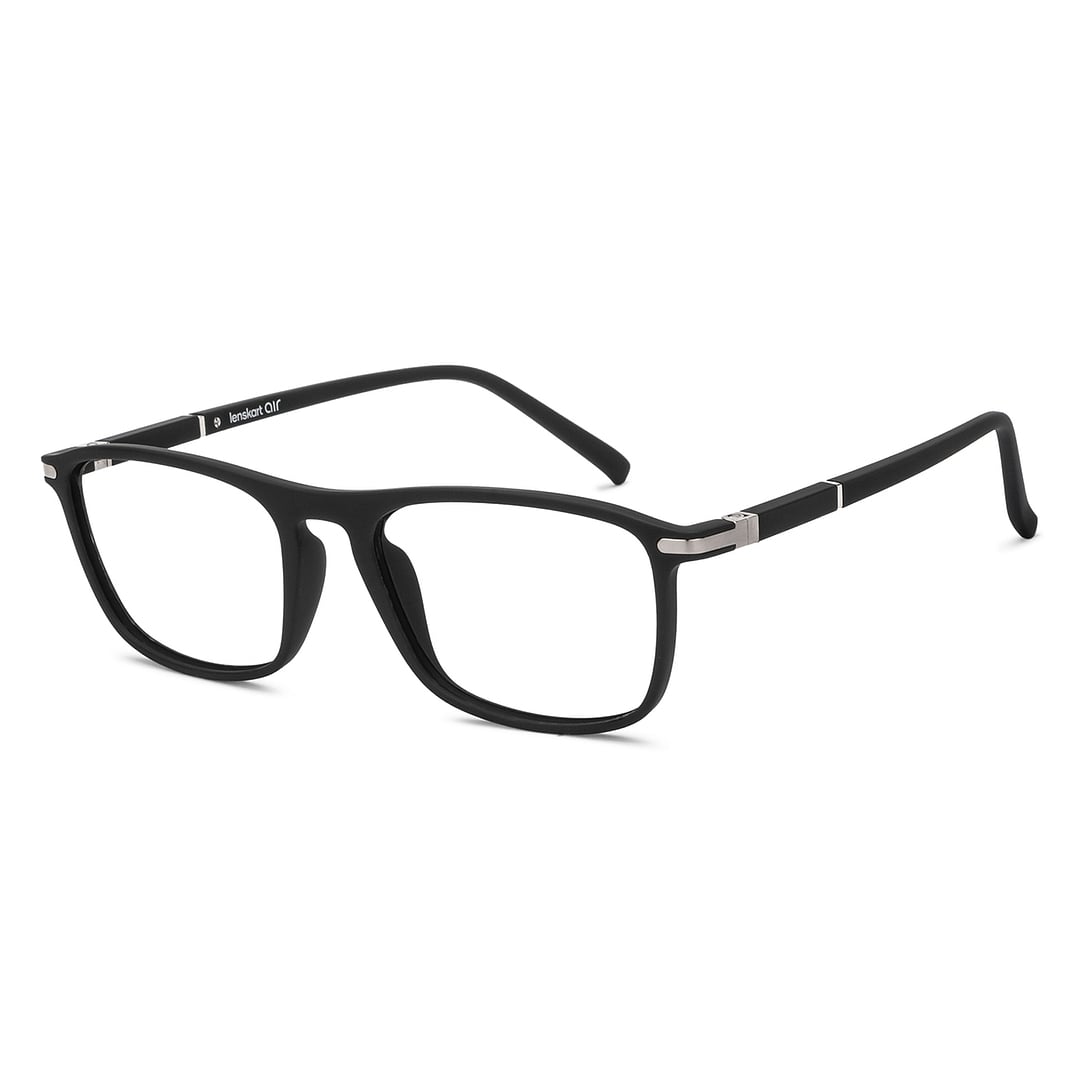 Lenskart Air Black Full Rim Square right side