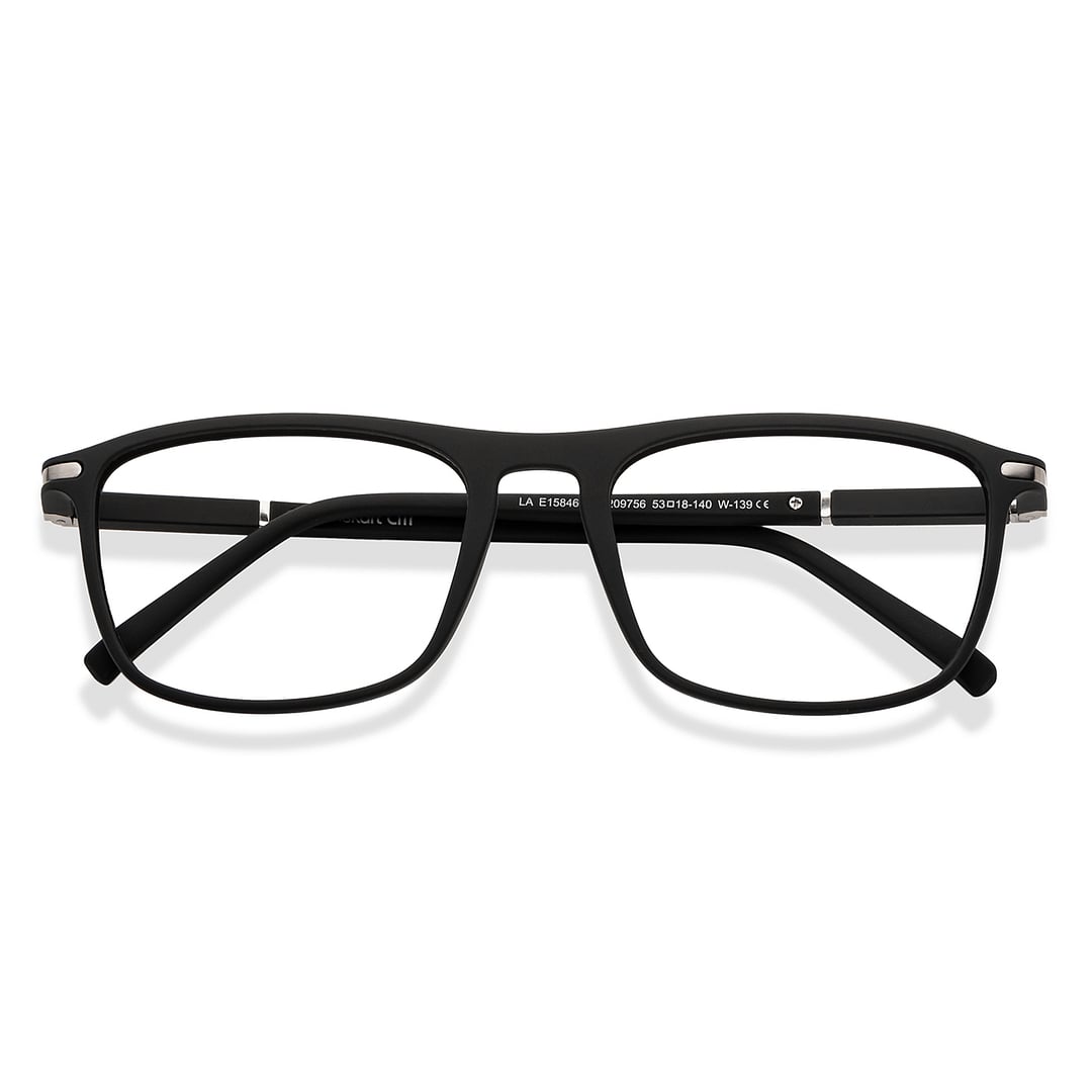 Lenskart Air Black Full Rim Square left side