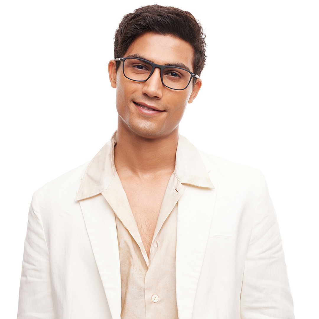 Lenskart Air Black Full Rim Square right side