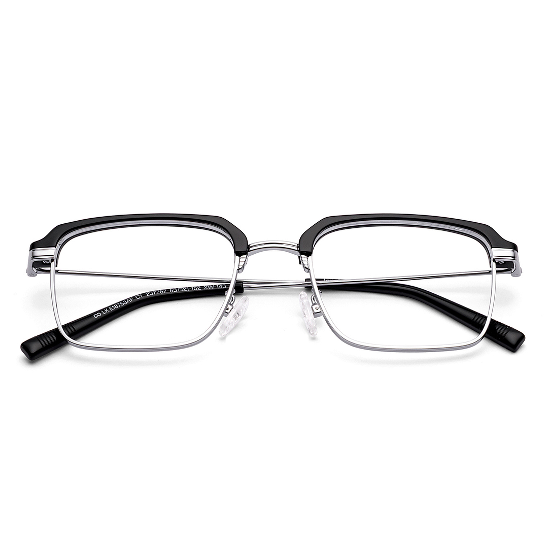 Lenskart Black Full Rim Rectangle left side