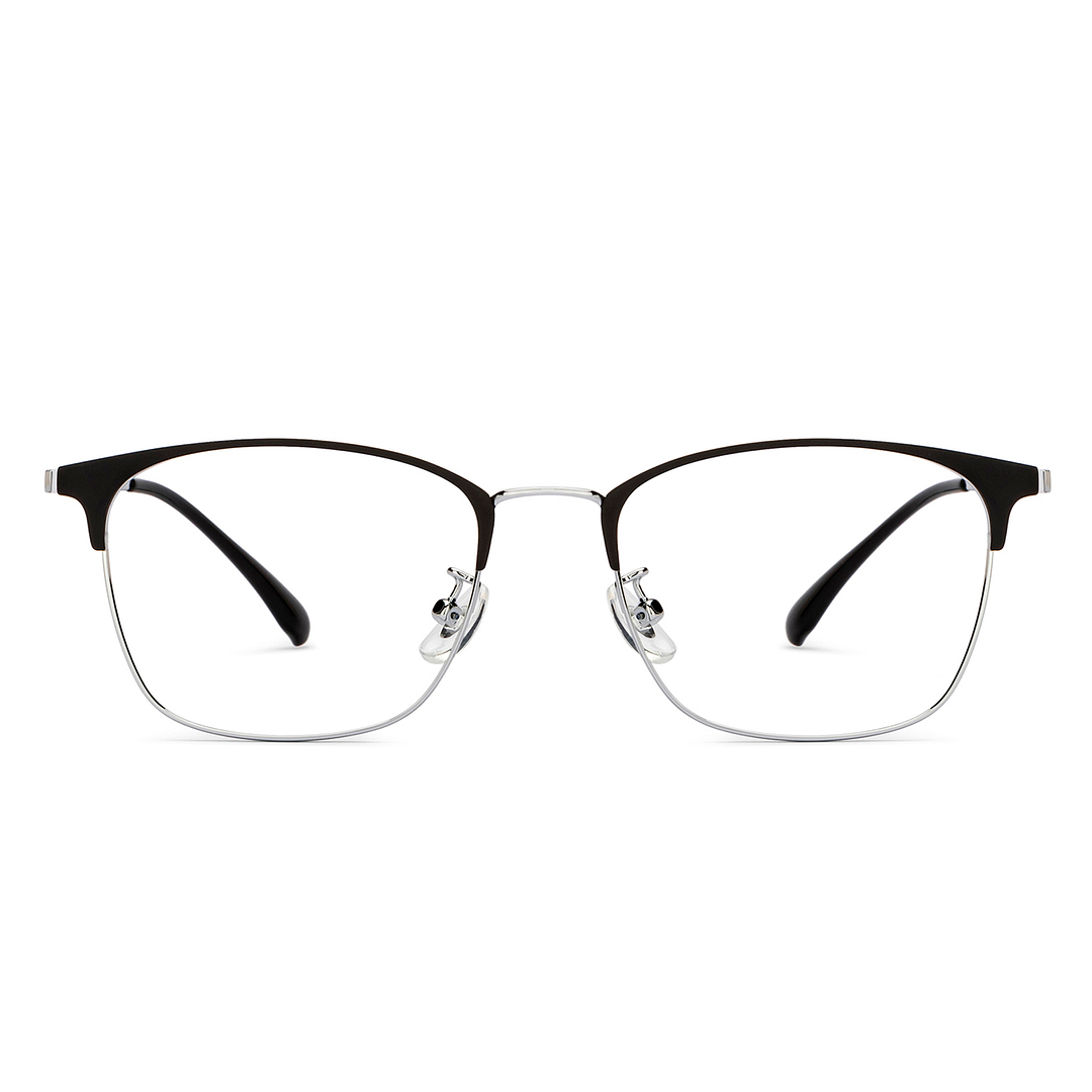 Lenskart Air Online Dark Gunmetal Full Rim Square left side