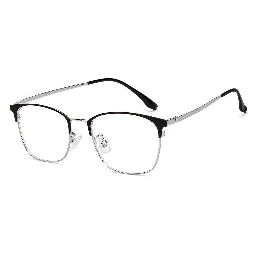 Lenskart Air Online Dark Gunmetal Full Rim Square left side