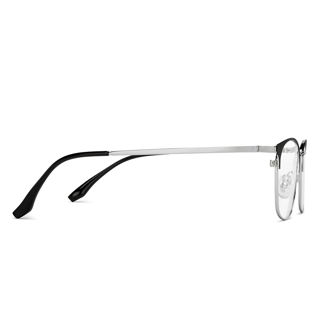 Lenskart Air Online Dark Gunmetal Full Rim Square left side