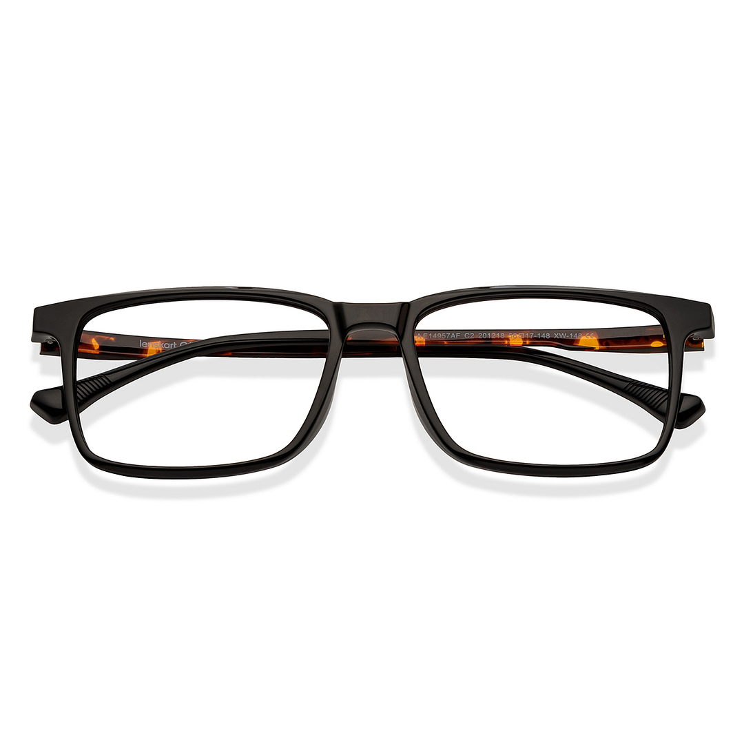 Lenskart Air Black Full Rim Square left side