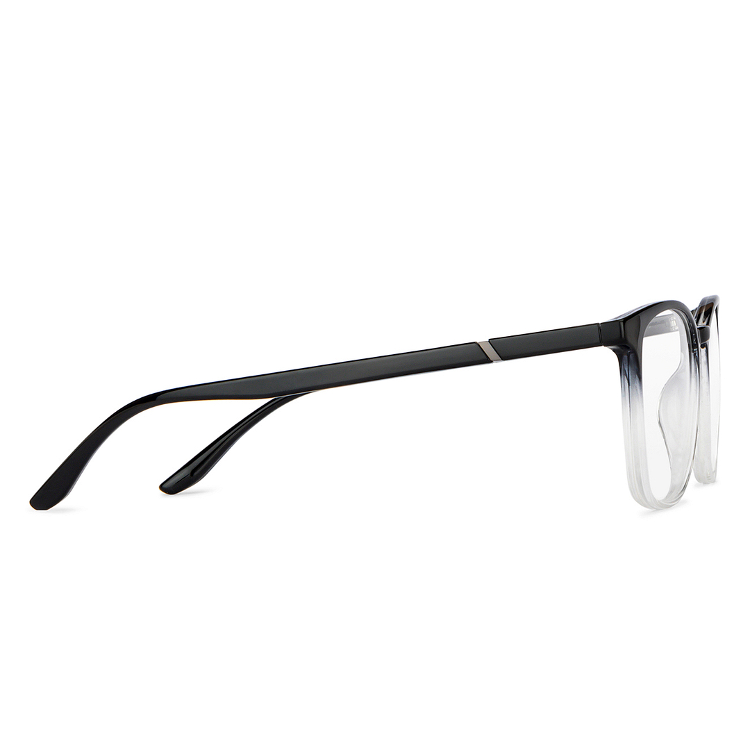 Lenskart Air Online Black Transparent Full Rim Square left side