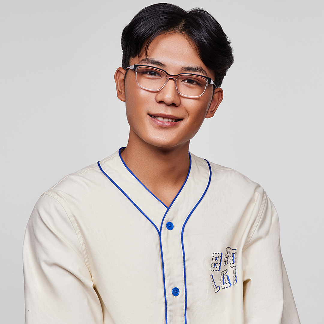 استوديو لينسكارت أسود شفاف حافة كاملة المستطيل right side