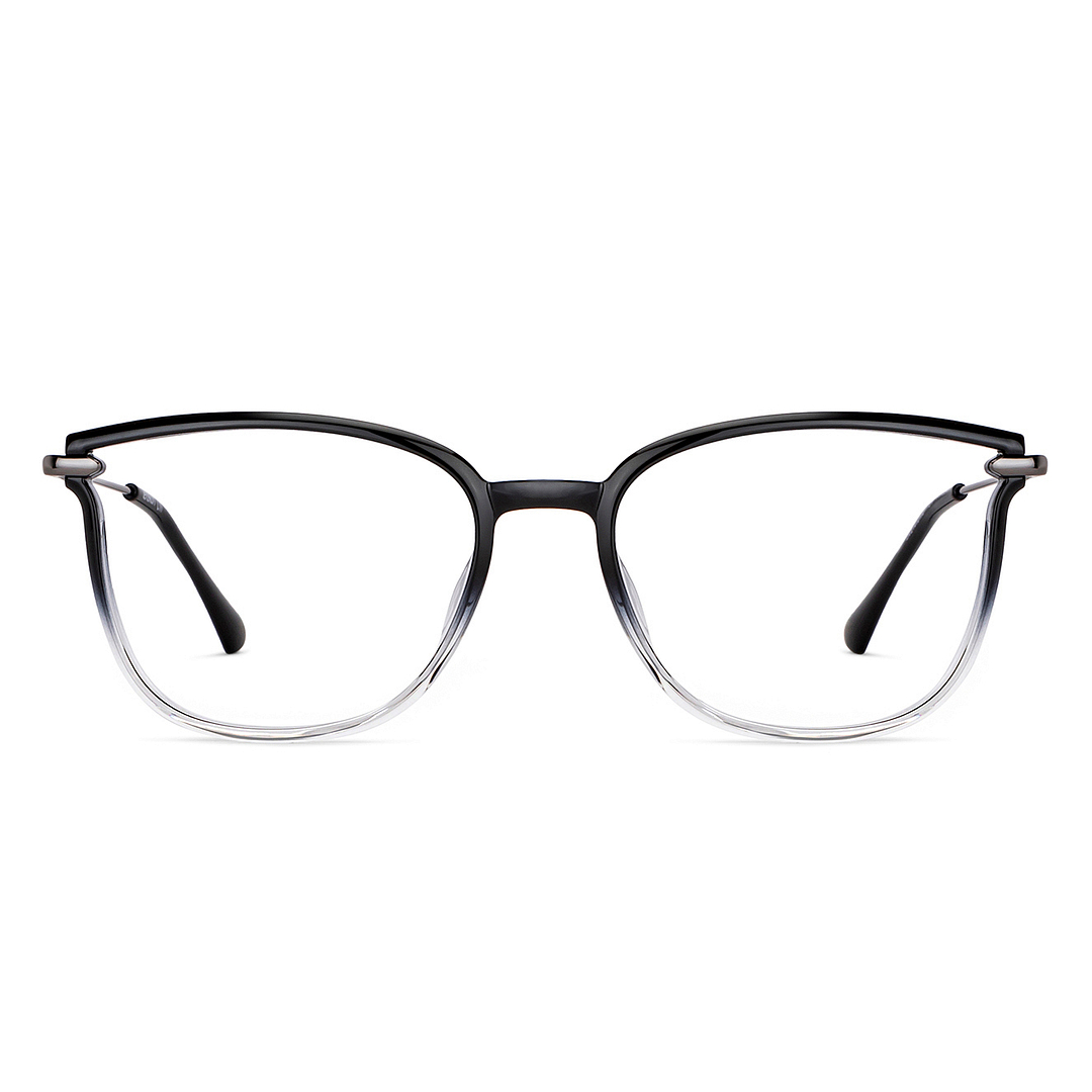Lenskart Air Black Transparent Full Rim Cat Eye right side