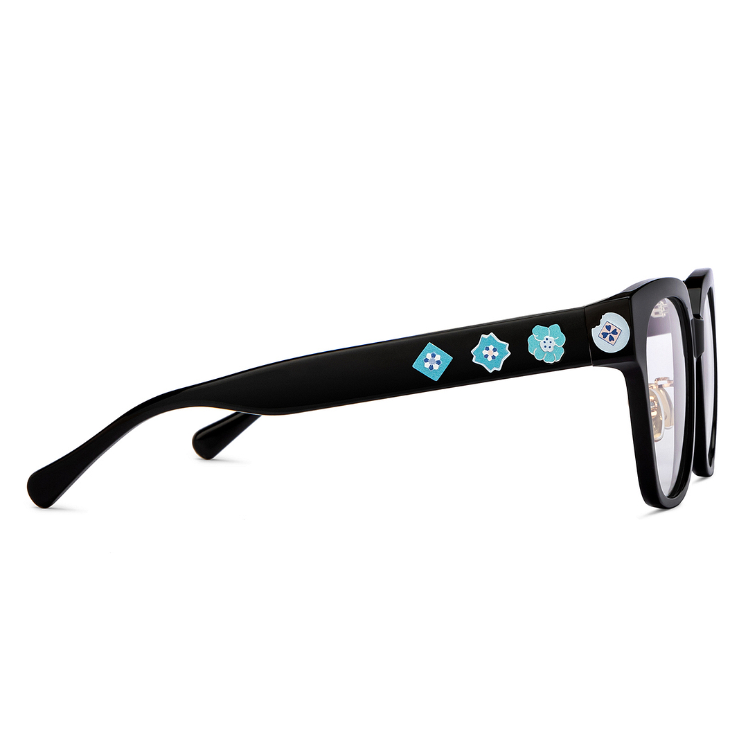 Lenskart Black Full Rim Square left side