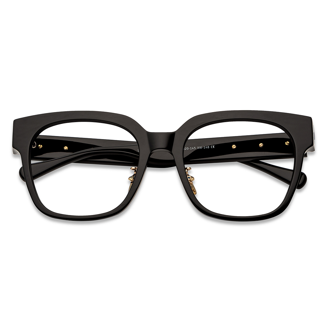 Lenskart Black Full Rim Square left side