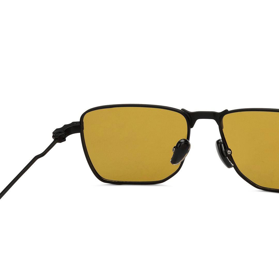 Lenskart STUDIO Black Full Rim Geometric left side