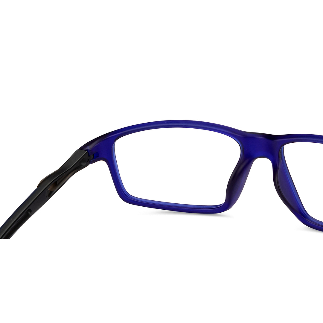 Lenskart Air Online Sky Blue Full Rim Rectangle right side