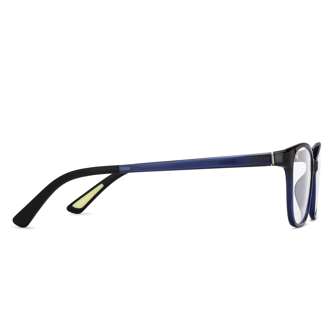 Lenskart Air Online Navy Blue Full Rim Square right side