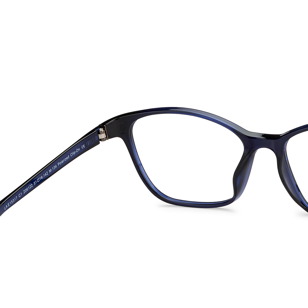 Lenskart Air Online Navy Blue Full Rim Square left side