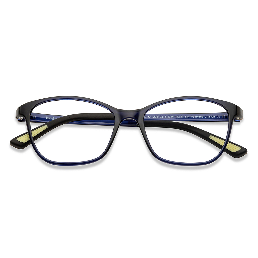 Lenskart Air Online Navy Blue Full Rim Square right side