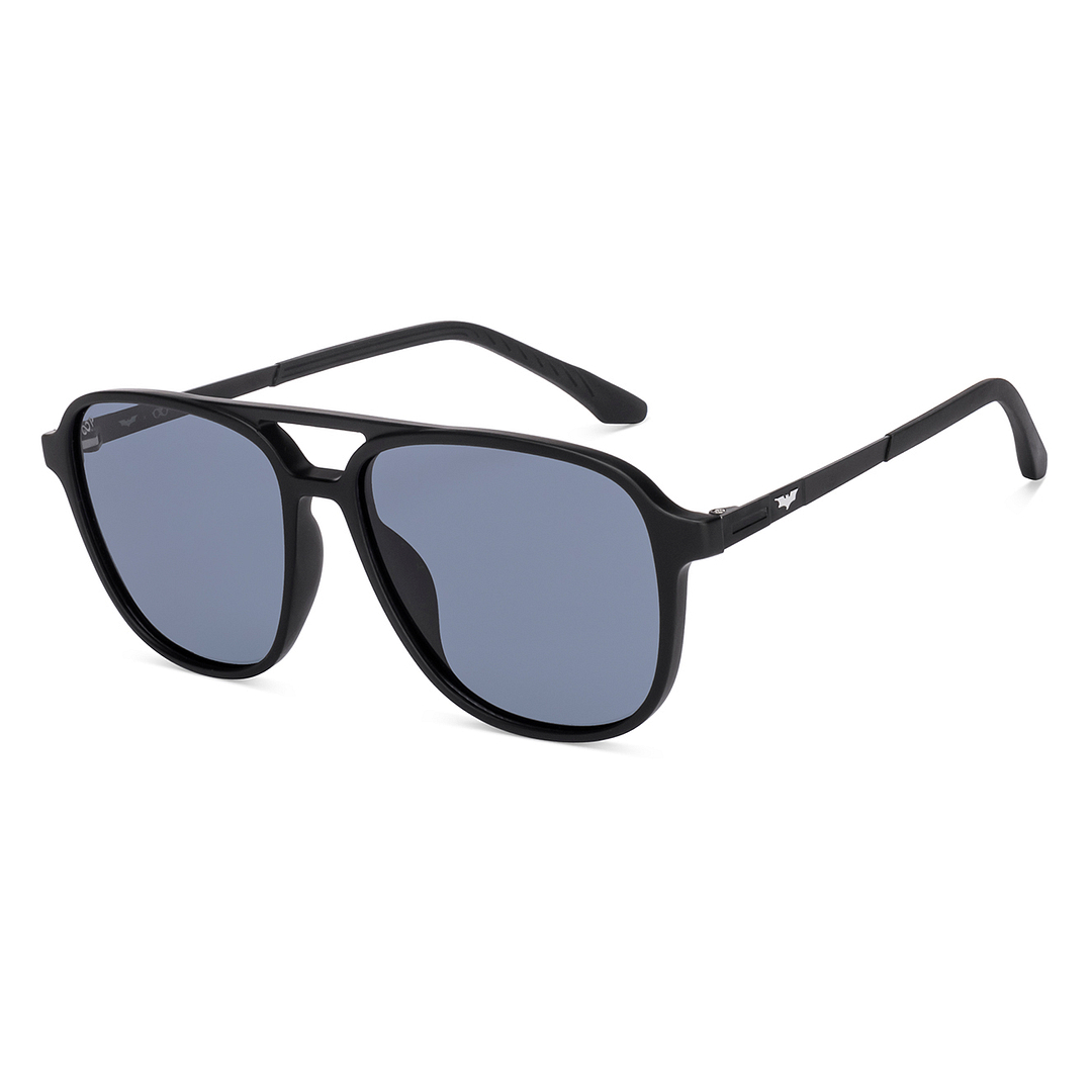 Lenskart Black Full Rim Aviator right side