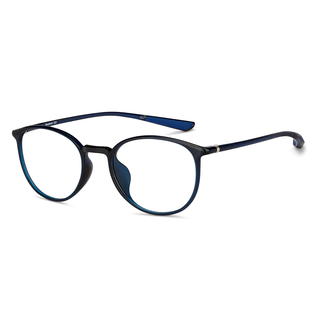 Lenskart Air Online Black Full Rim Round right side