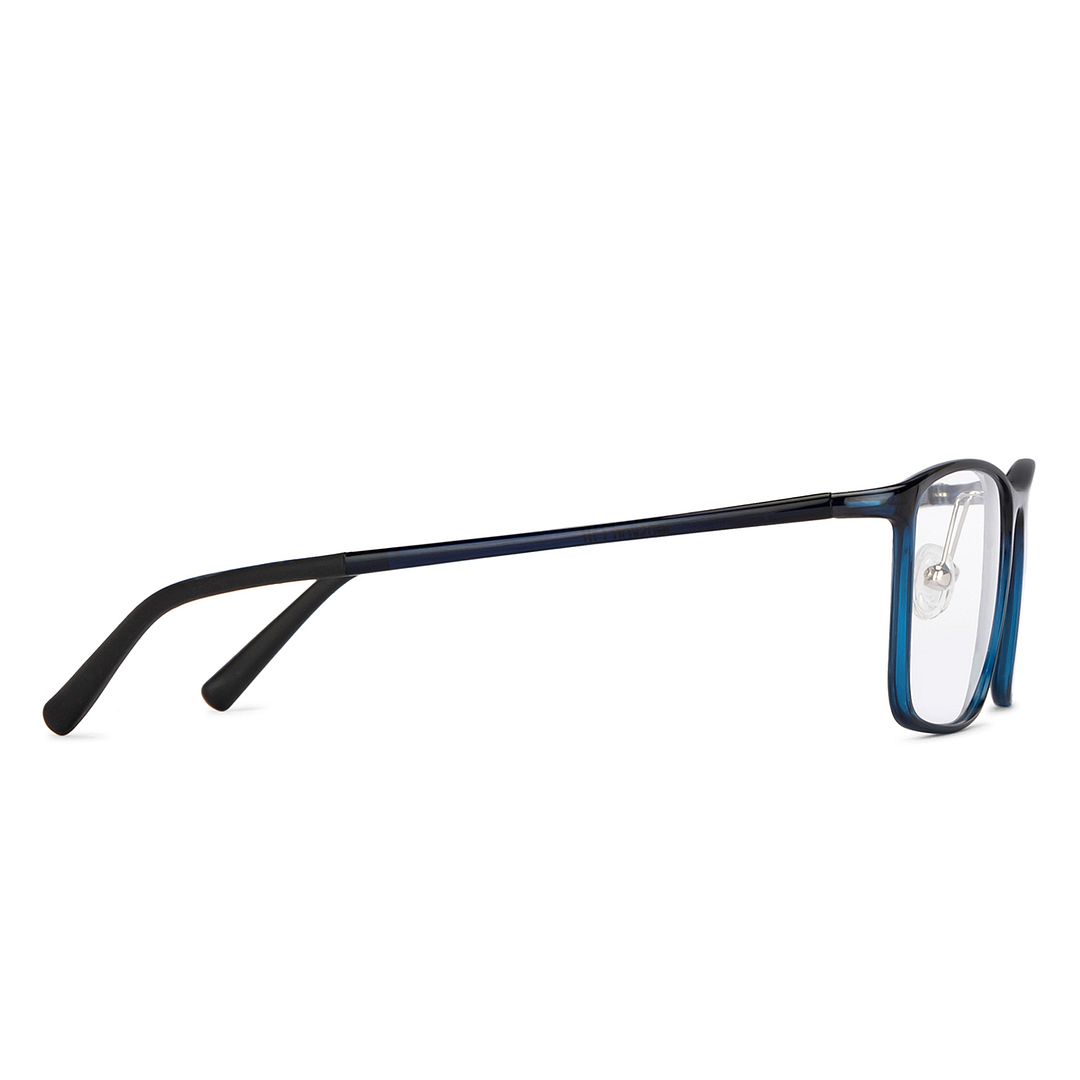 Lenskart Air Online Sky Blue Full Rim Rectangle left side