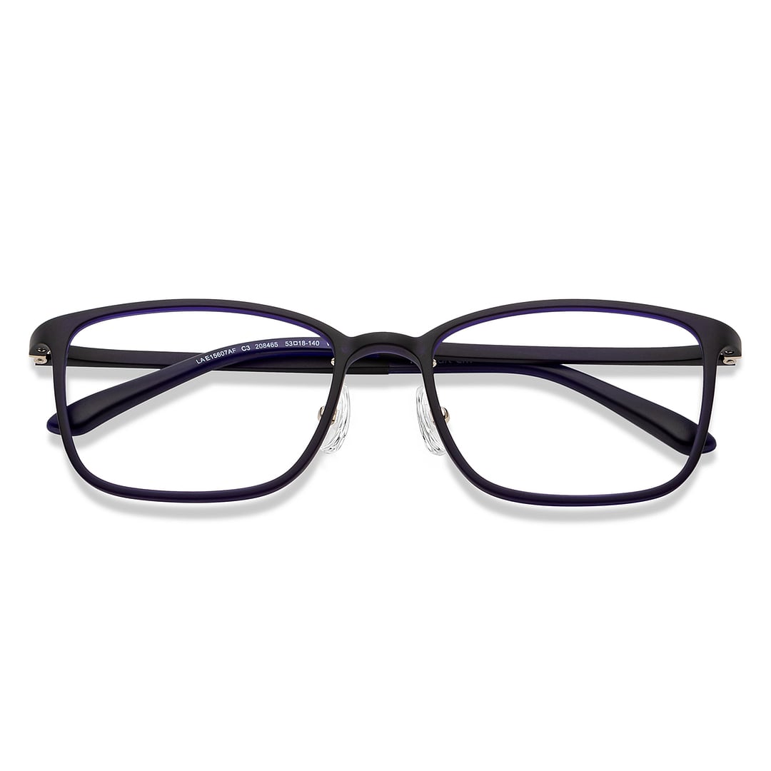 Lenskart Air Black Full Rim Rectangle left side