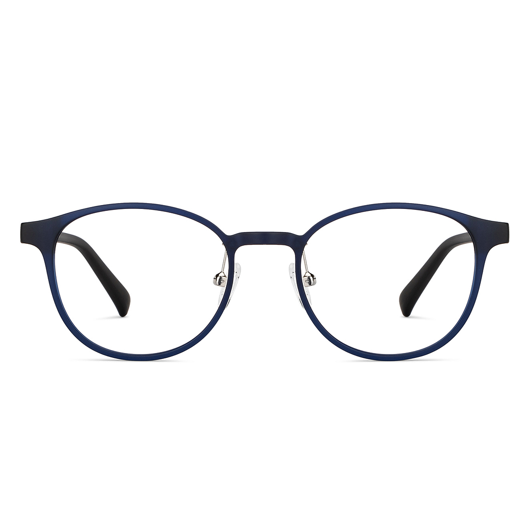 Lenskart Air Sky Blue Full Rim Round right side