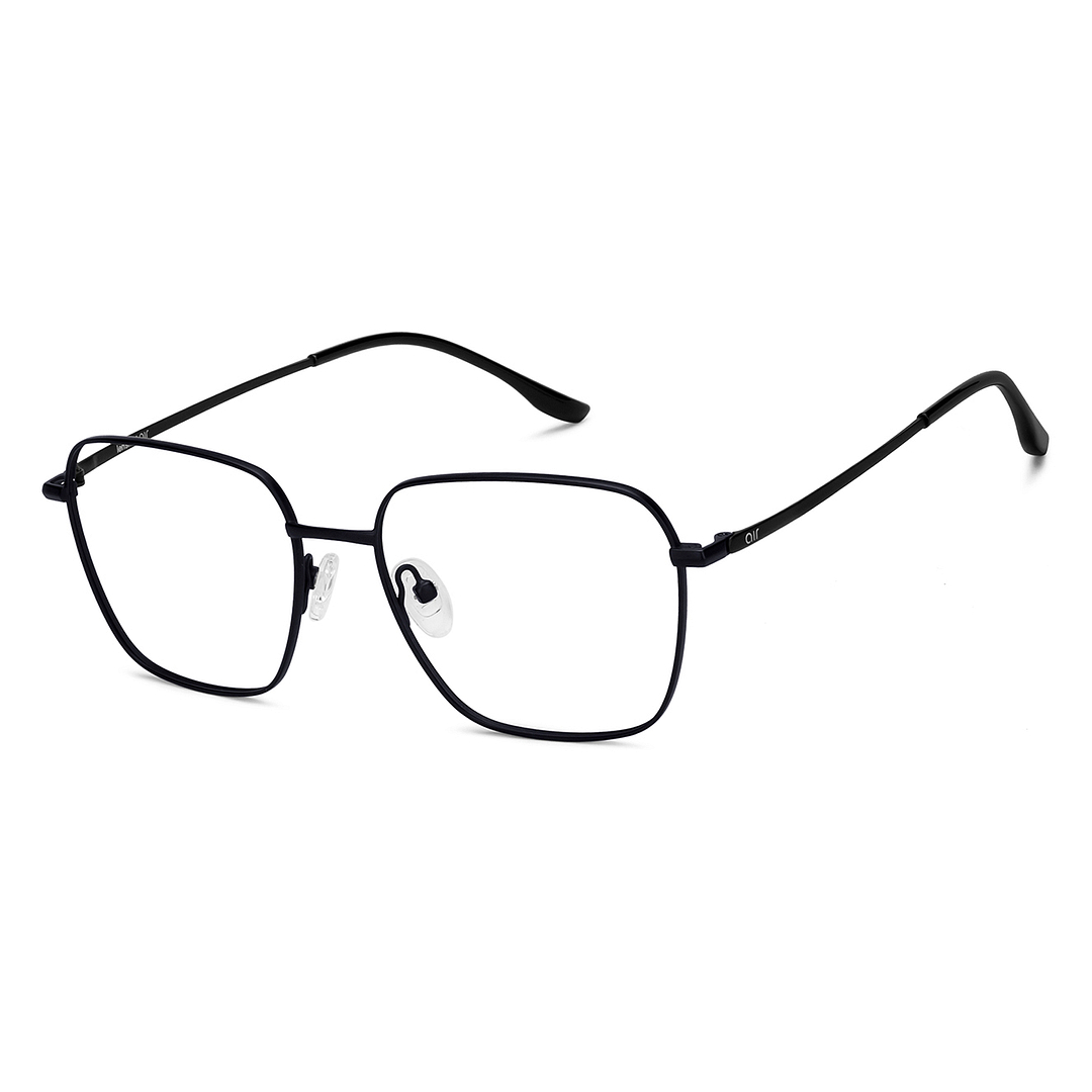 Lenskart Air Sky Blue Full Rim Square left side