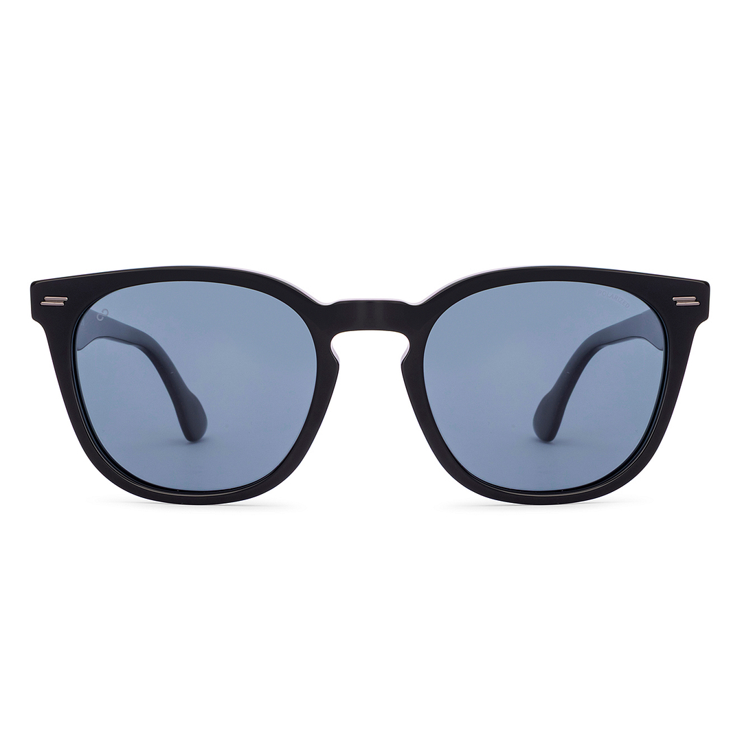 Blue Black Full Rim Square Lenskart Studio VC Sun Non-metal LK