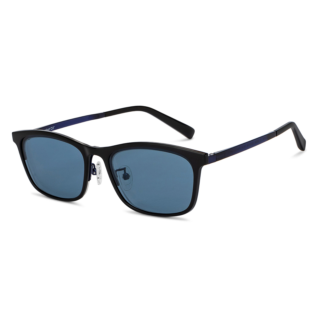 Lenskart Air Black Half Rim Rectangle right side