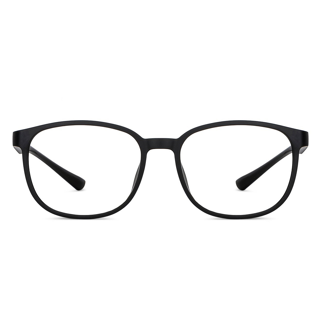 Lenskart BLU Screen Glasses Blue Block Zero Power Screen Glasses : Black Full Rim Square Lenskart Blu LB E14284-C1 right side