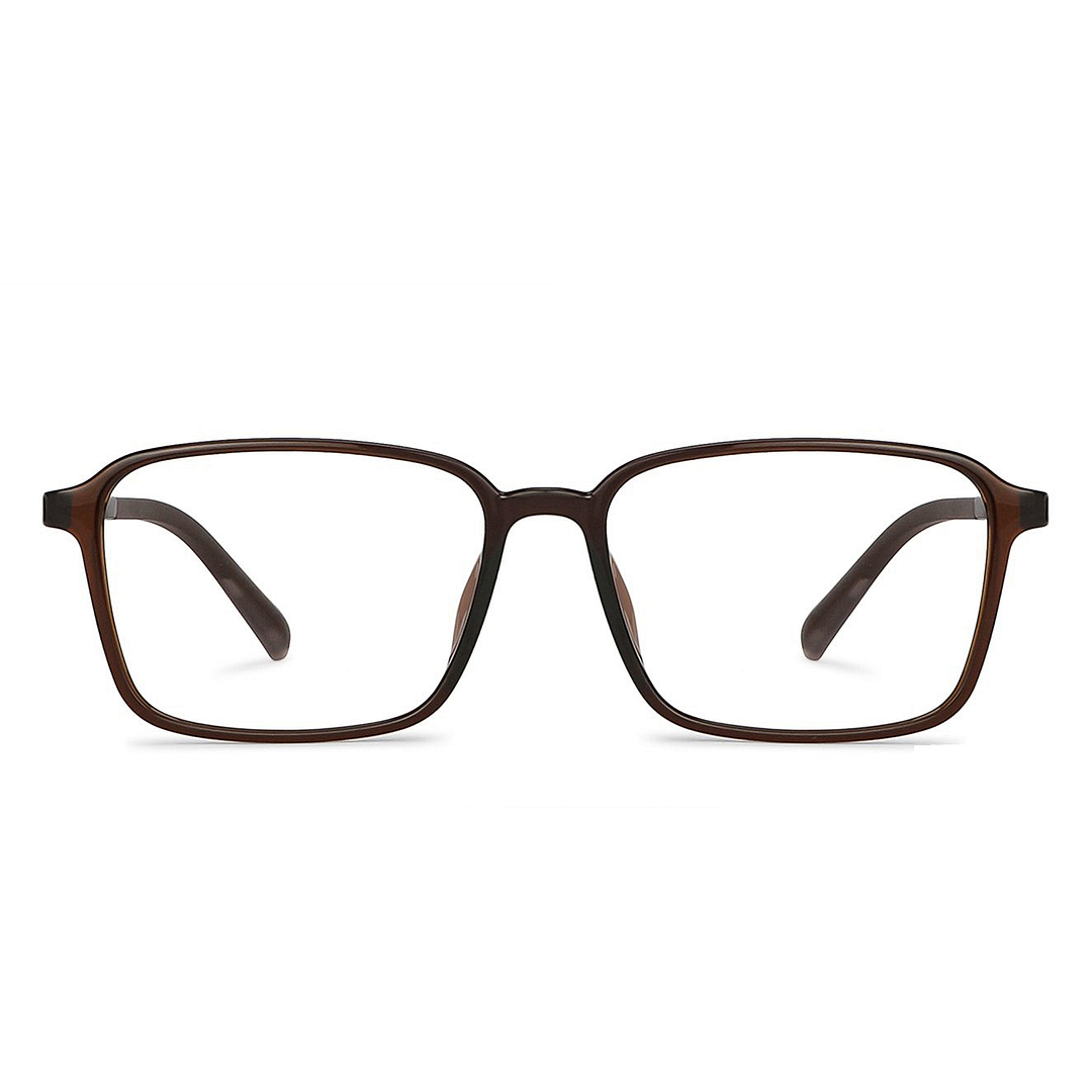 Lenskart Air Online Light Brown Full Rim Rectangle left side