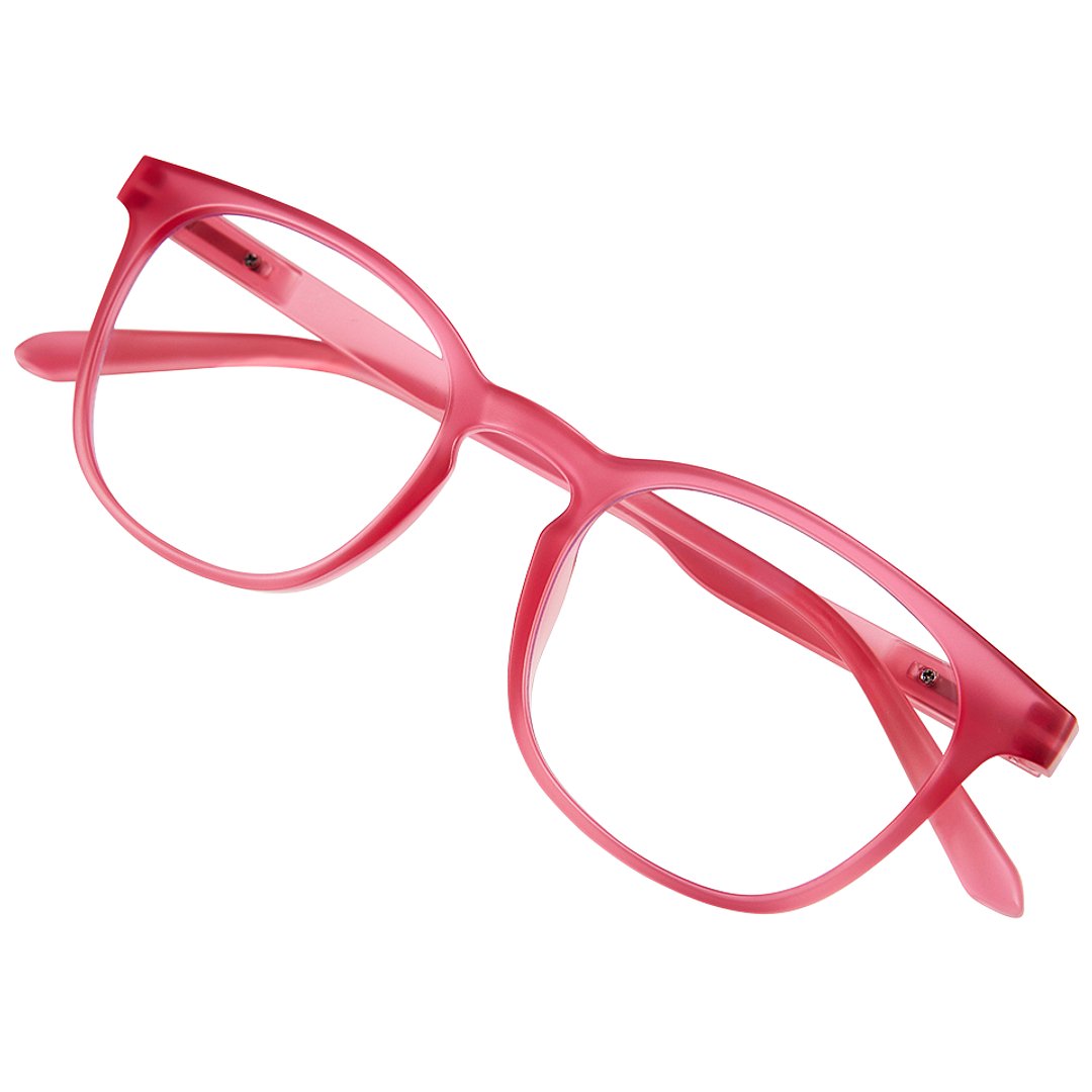 Hooper Screen Glasses Flamingo Full Rim Square Hooper Hustlr HP D15011 C5 Eyeglasses left side