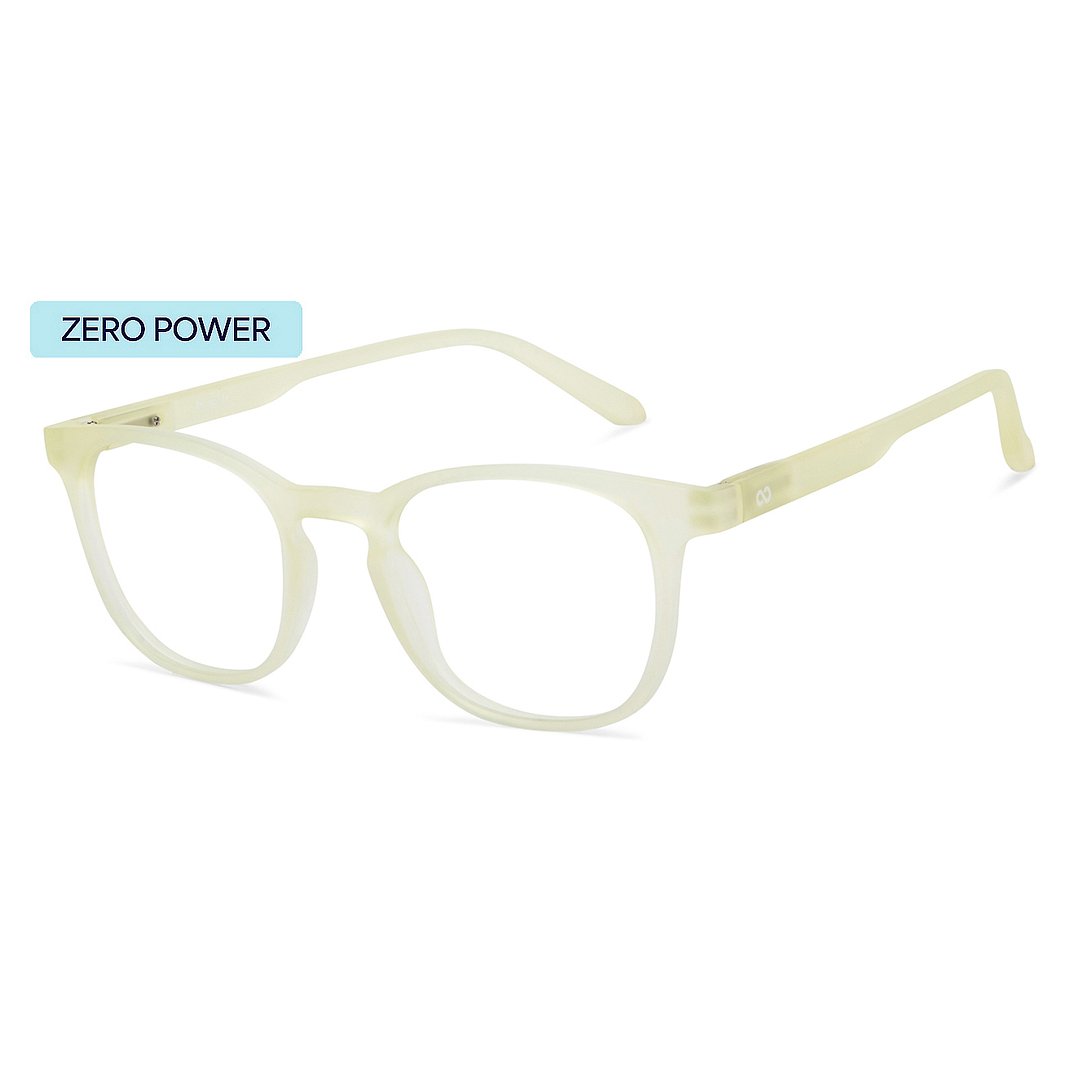 Lenskart Hustlr Screen Glasses Blue Block Zero Power Screen Glasses : Dusky Mauve Full Rim Square Lenskart HUSTLR LB E14058-W C-26 right side