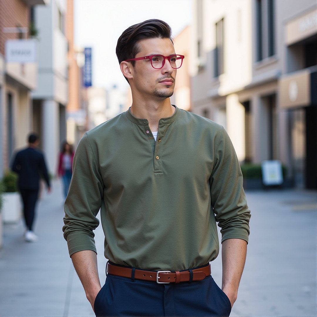 Lenskart Hustlr Online Flamingo Full Rim Square right side