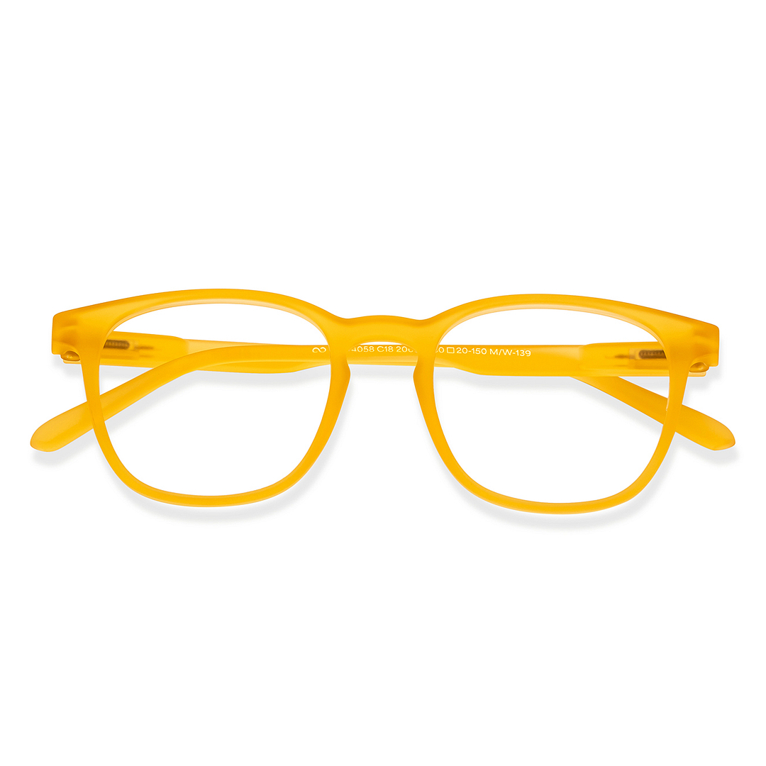 Lenskart Hustlr Amber Full Rim Square left side