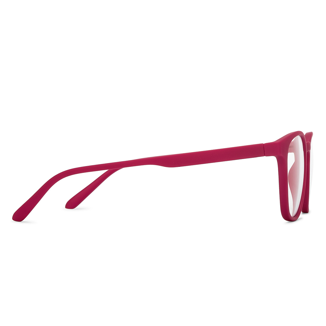 Lenskart Hustlr Monza Red Full Rim Square left side