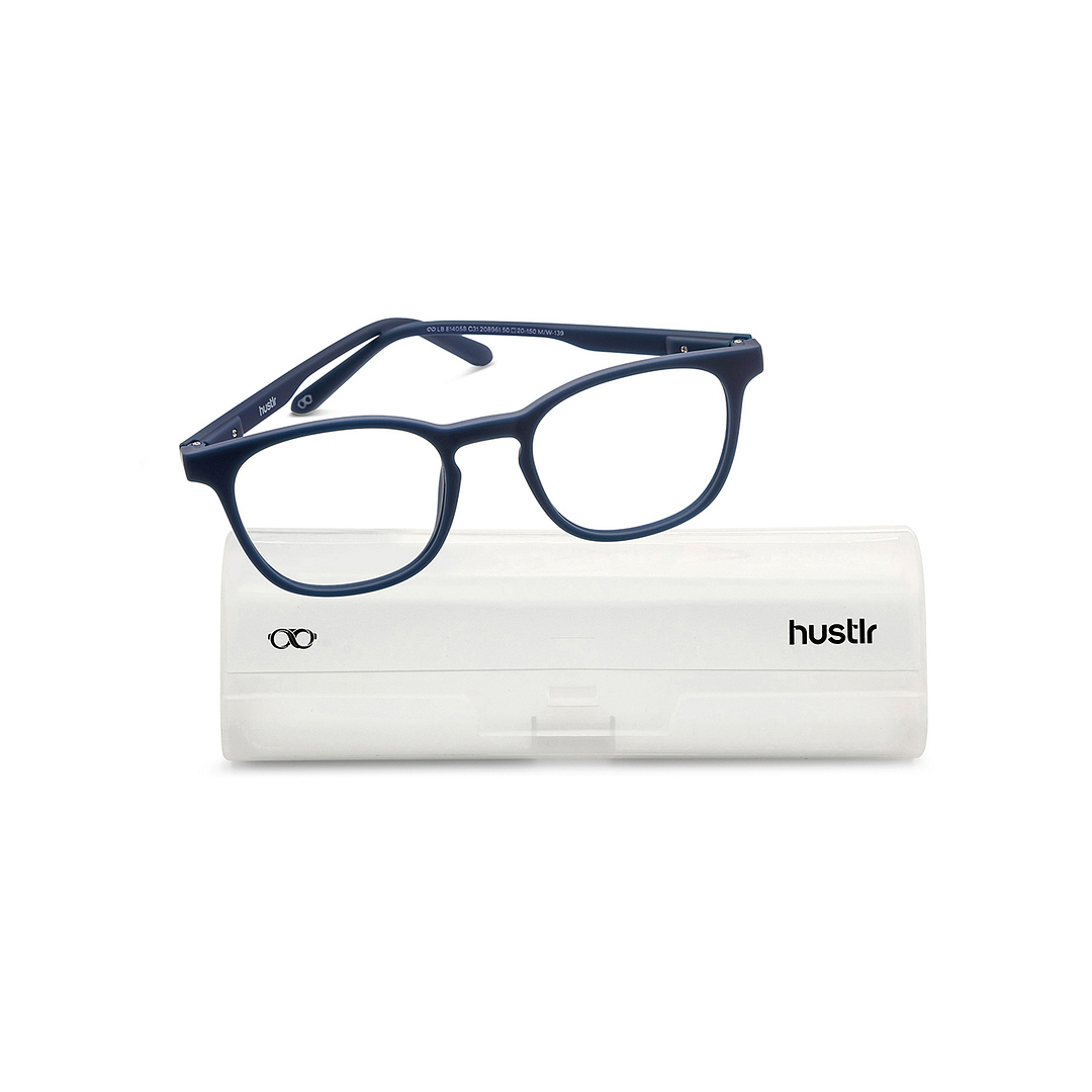 Lenskart Hustlr Navy Full Rim Square right side