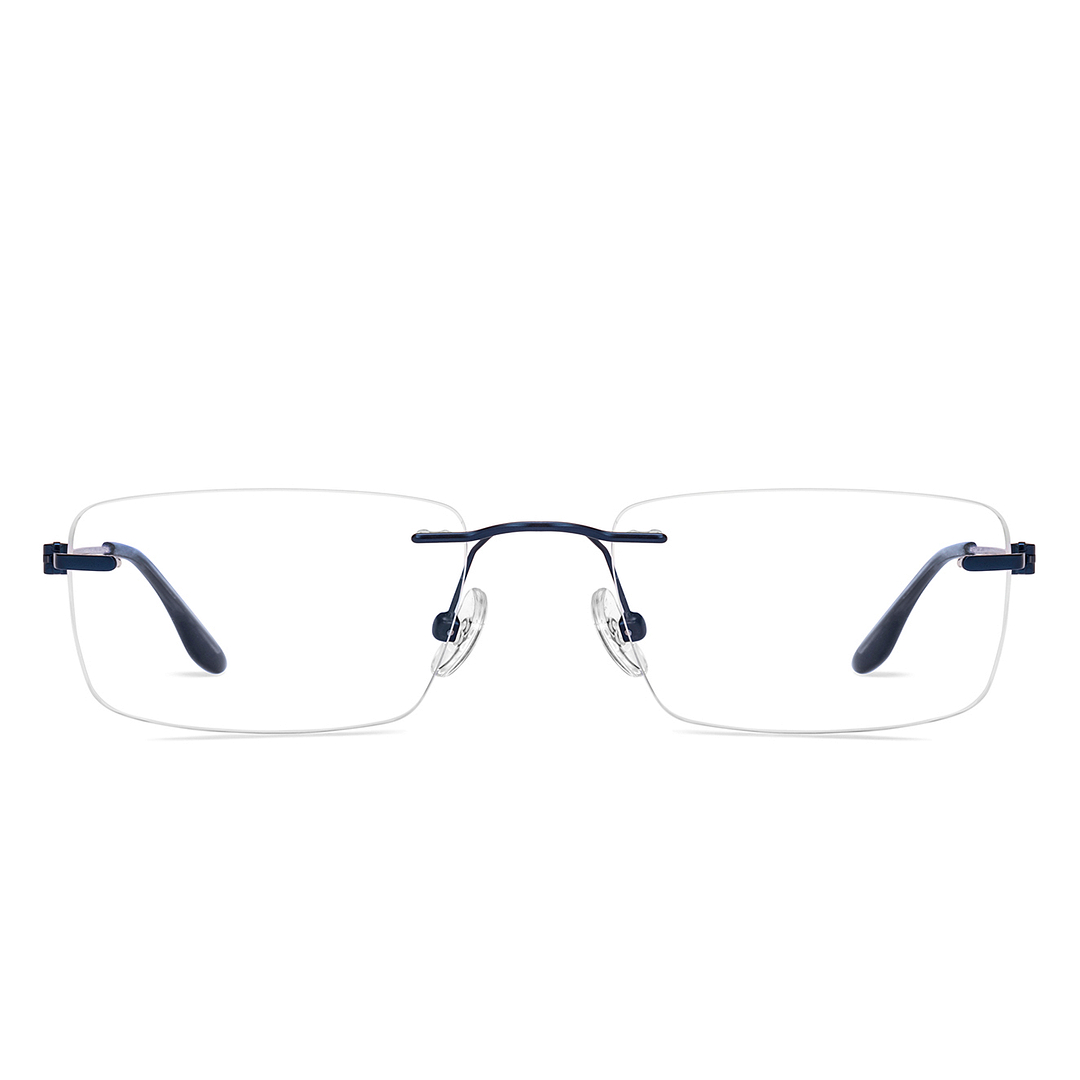 لينسكارت إير أزرق سماوي بدون حافة المستطيل right side