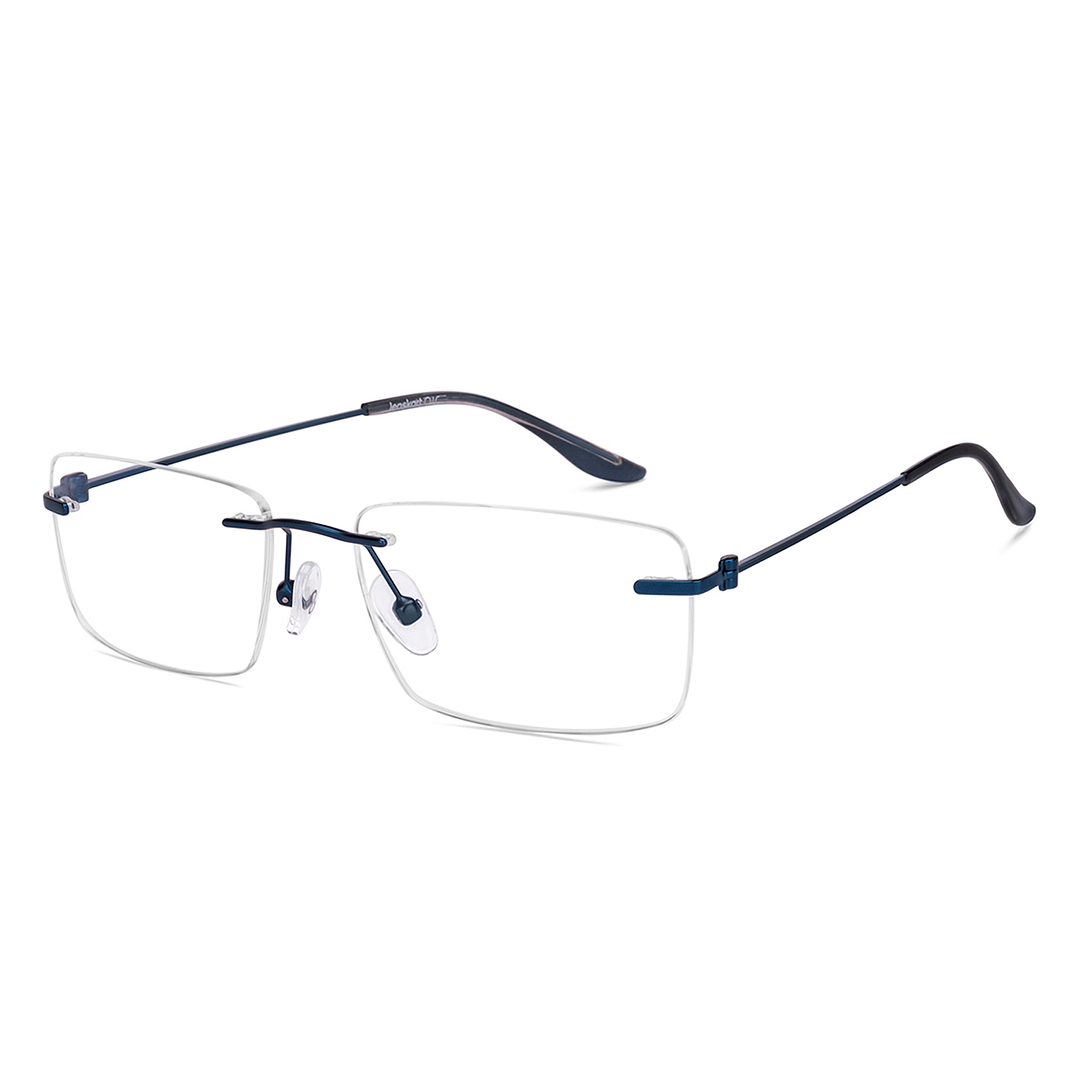 لينسكارت إير أزرق سماوي بدون حافة المستطيل right side