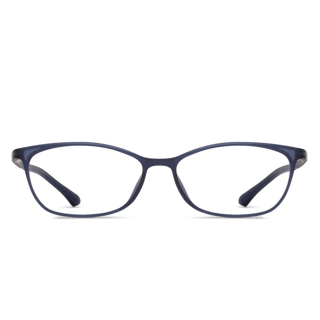 Lenskart Air Online Sky Blue Full Rim Cat Eye right side