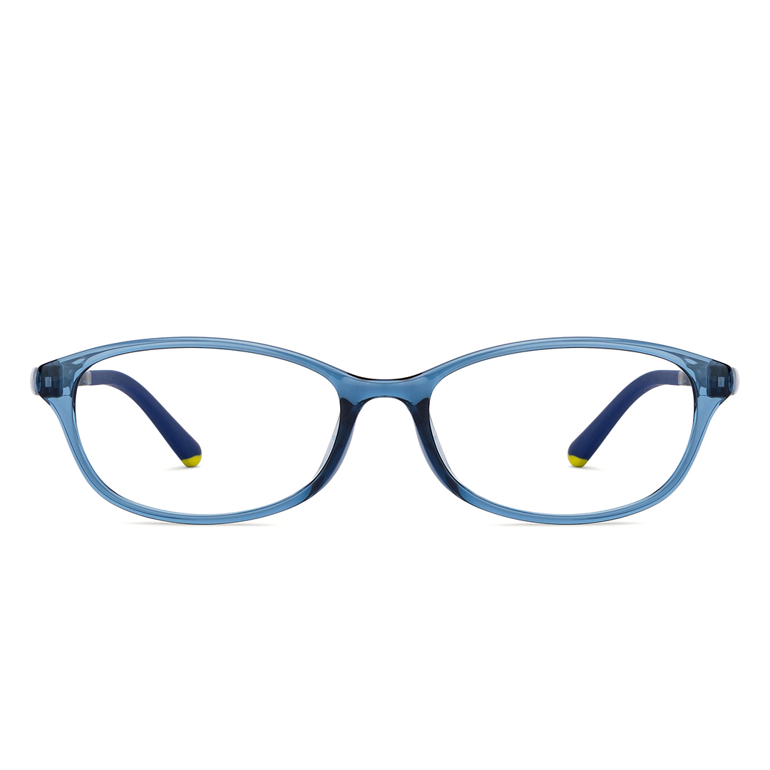 Lenskart Air Online Sky Blue Full Rim Rectangle left side