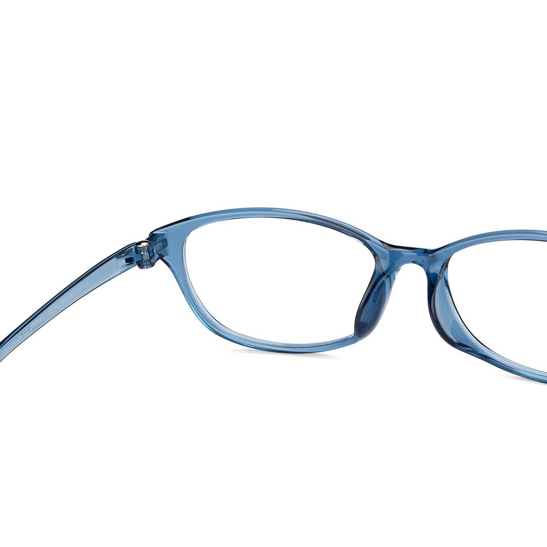 Lenskart Air Online Sky Blue Full Rim Rectangle right side