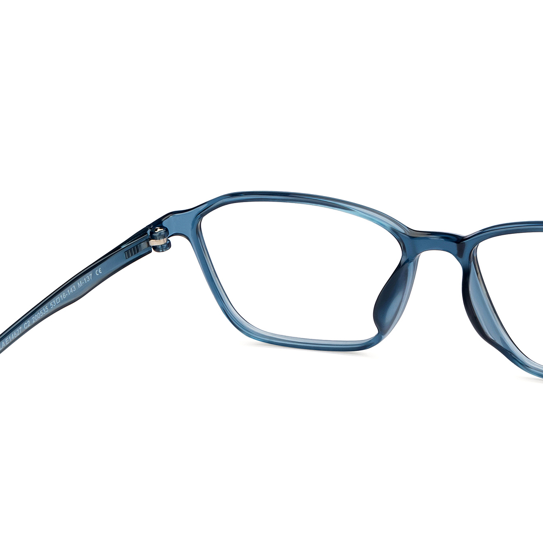 Lenskart Air Online Sky Blue Full Rim Rectangle right side