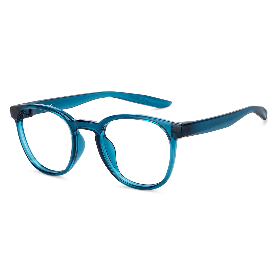 Lenskart Air Online Sky Blue Full Rim Round right side