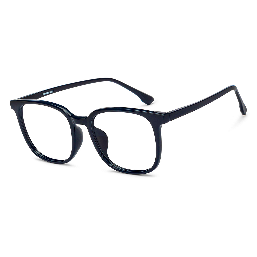 Lenskart Air Sky Blue Full Rim Square left side