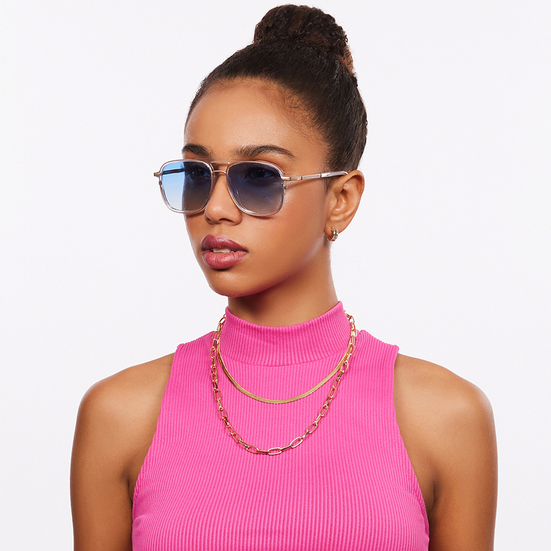 Lenskart Studio Online Crystal Full Rim Rectangle right side