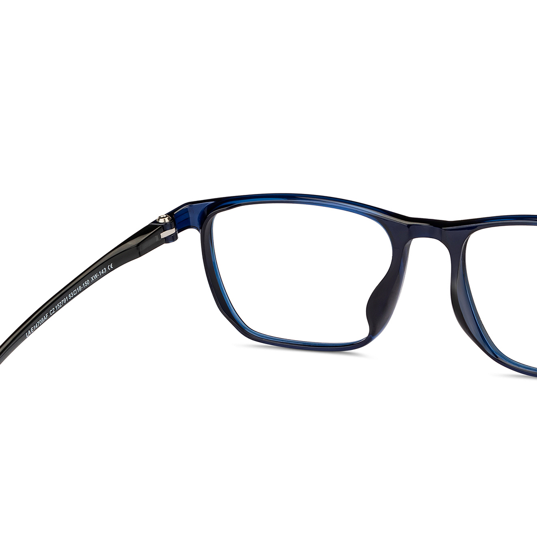 Lenskart Air Online Sky Blue Full Rim Square right side