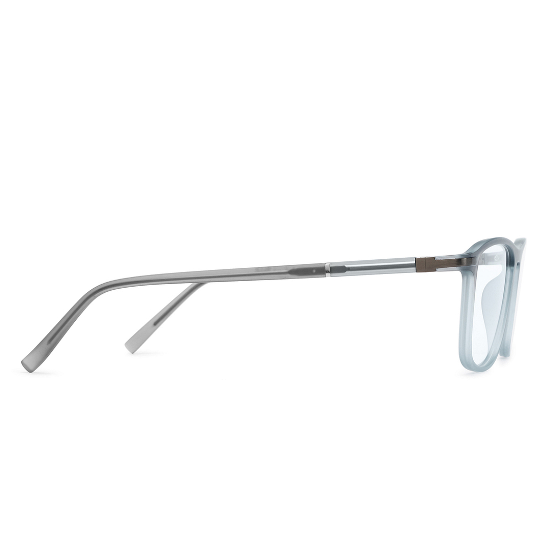 Lenskart Air Gray Transparent Full Rim Square right side