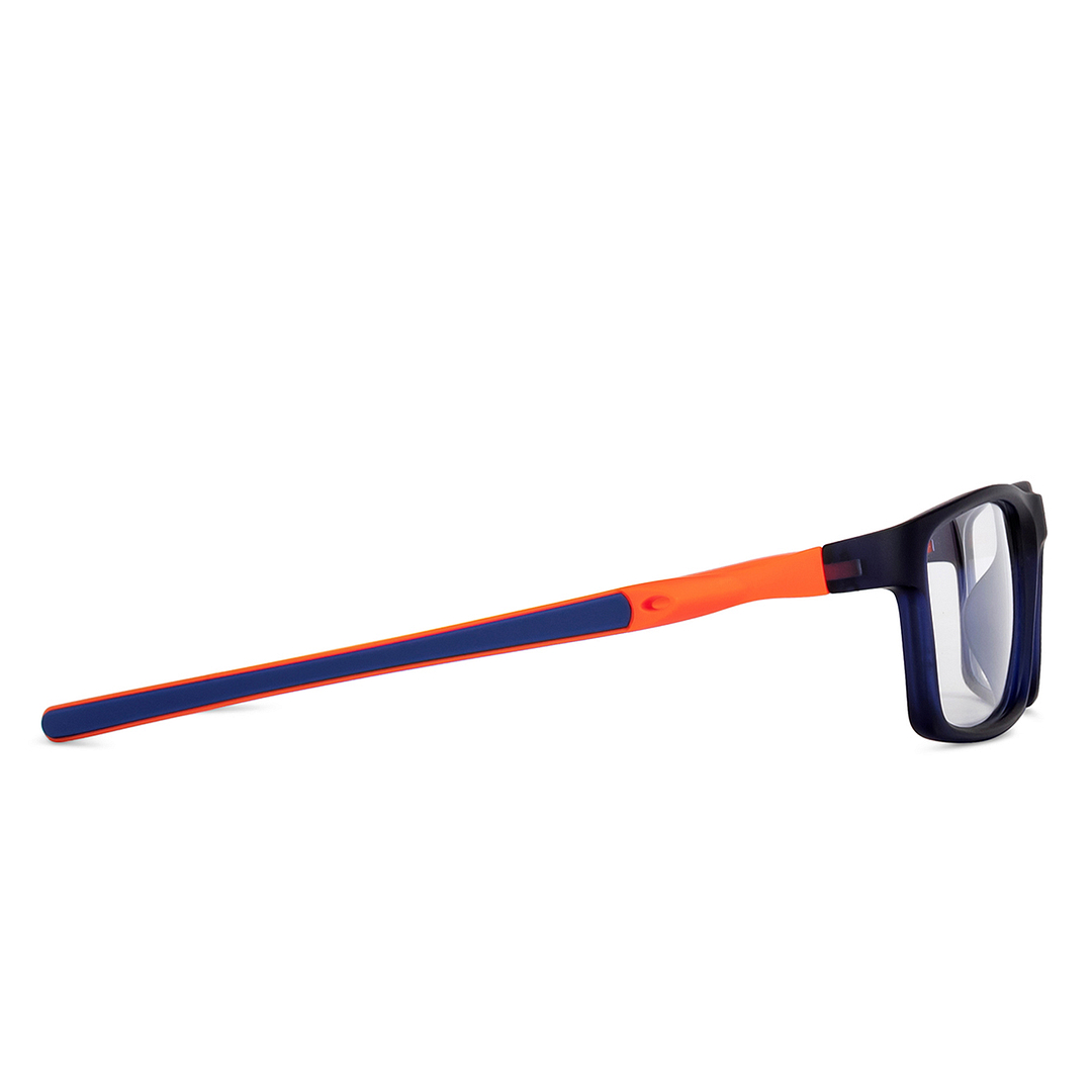 Lenskart Air Online Sky Blue Full Rim Rectangle left side