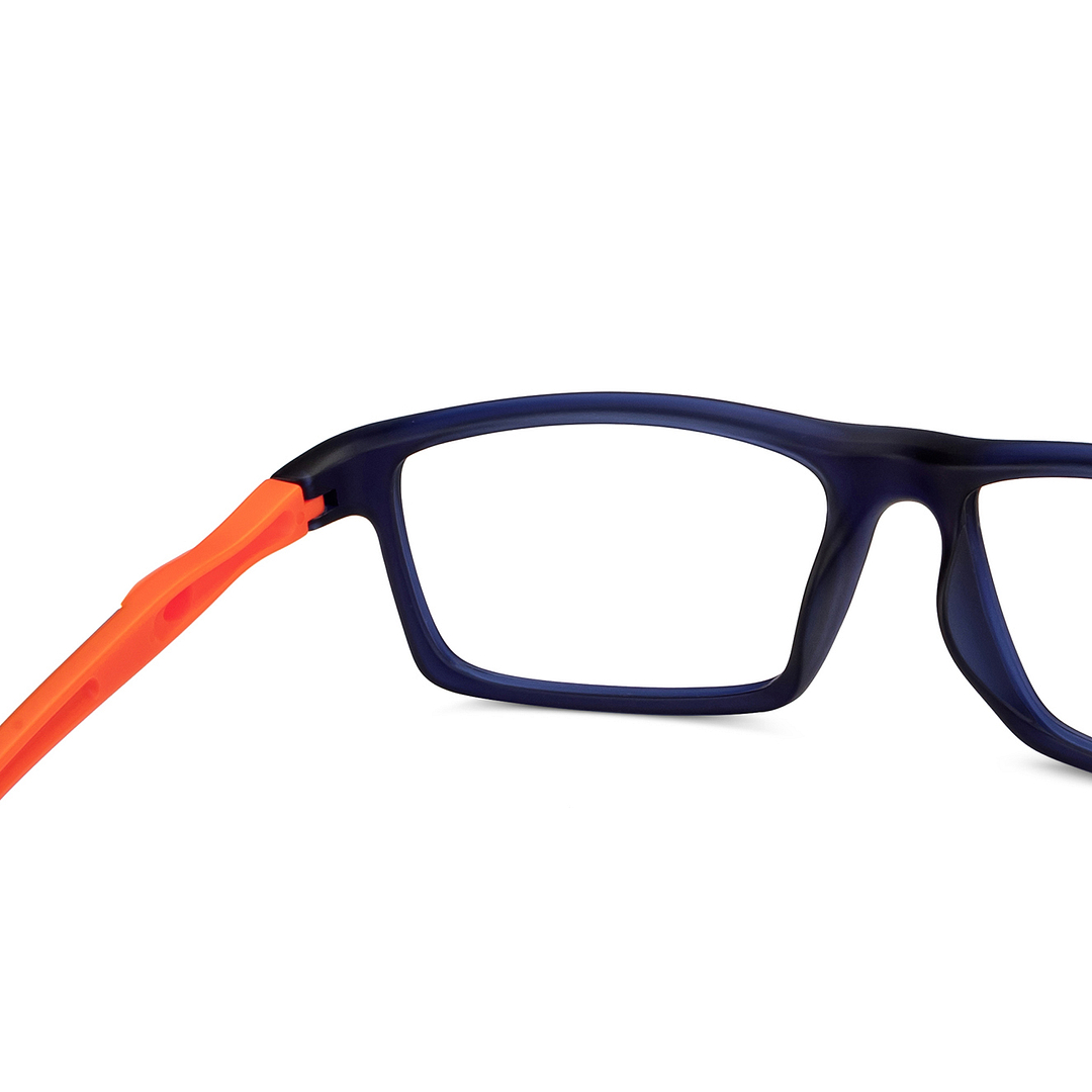 Lenskart Air Online Sky Blue Full Rim Rectangle right side