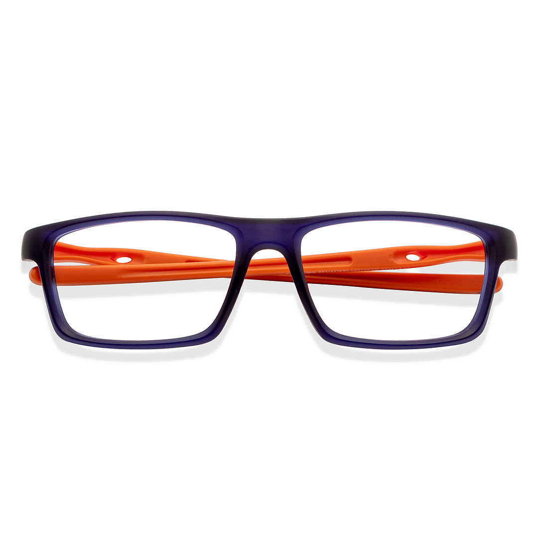 Lenskart Air Online Sky Blue Full Rim Rectangle left side