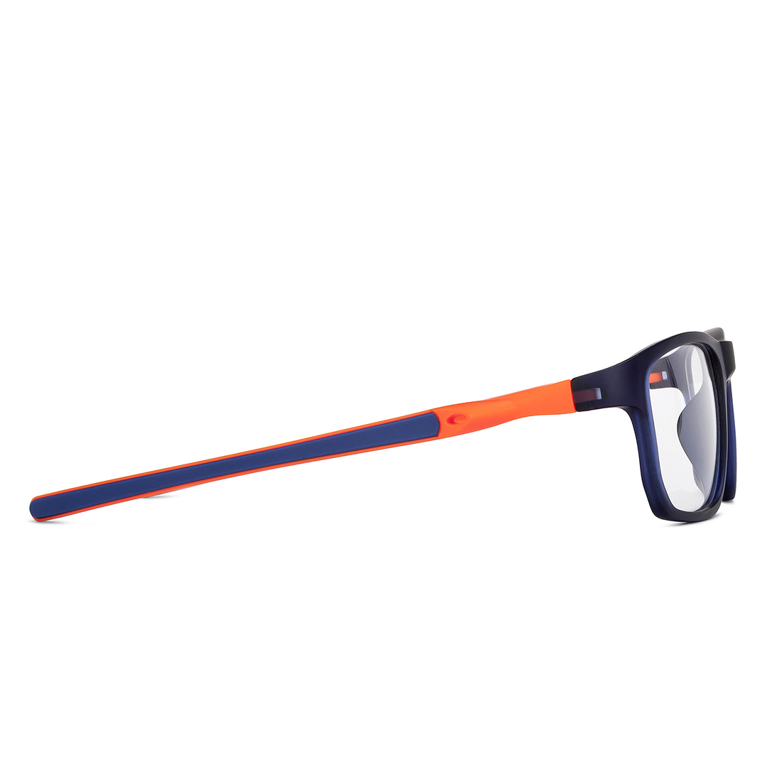 Lenskart Air Online Sky Blue Full Rim Rectangle left side